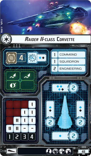 Raider II-class Corvette